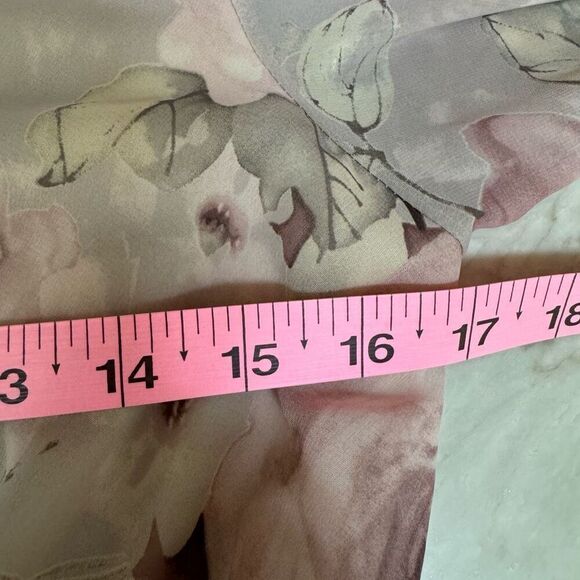 Tobi MAKE YOU MINE PLUNGING floral ROMPER kimono sleeves size S - Picture 4 of 6